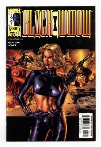 Black Widow 1B Jones Yelena Variant FN- 5.5 1999
