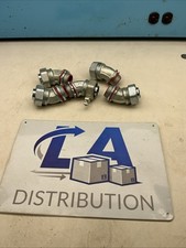 1 45 Degree Connector W Ground Lug Lot Of 5 4-14 Al Lug