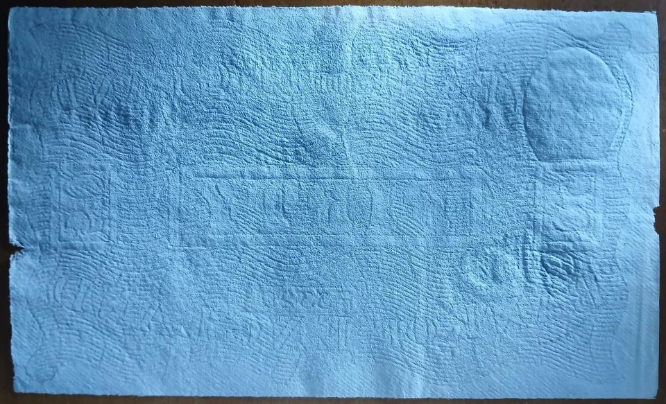 Great Britain Bernhard forgery Catterns 50 pounds 20/6/1930, P331x, minor flaws - Image 3 of 3