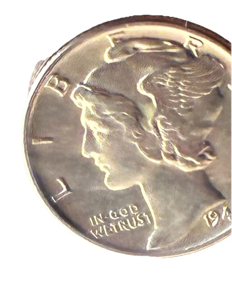 Moneda de diez centavos Mercury 1940 se vende para un amigo excelente estado Foto 2 de 4