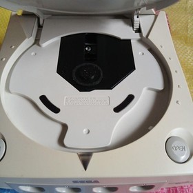 SEGA Dreamcast Console White HKT-3000 w/ Box, Manual & Visual Memory Working JP