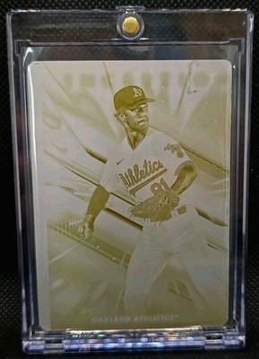 Max Muncy **1/1** 2023 Bowman Inception  #36 Printing Plate (Yellow) 