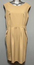 CALVIN KLEIN Brownish Gold Cocktail Dress, Size 6
