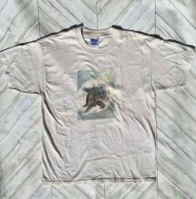 Vintage Tee-Shirt Large Native American Artwork Jay Yellowhorse Laughlin 2000