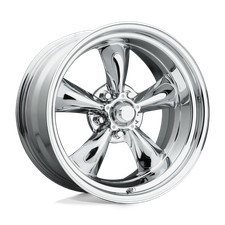 18x10 American Racing Vintage Wheels Vn615 Chrome 5x120.65 Rims 1pc
