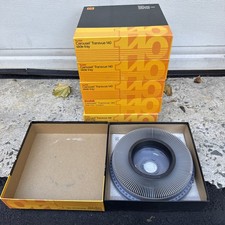 LOT OF 6 Kodak Carousel Transvue 140 Slide Projector Trays B140T In Boxes FAST
