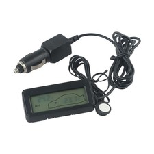 Thermometer Autothermometer 12V Digital Hintergrundbeleuchtung LCD Auto KFZ Inne