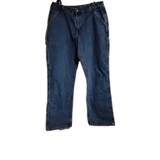 Carhartt Womens 14x32 WB160 VIO Relaxed Fit Blue Jeans 100 Cotton
