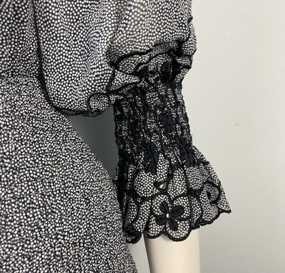 ALEXIS Royce Cold Shoulder Mini Dress in Navy size Small