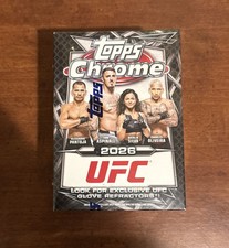 2026 Topps Chrome UFC Blaster Value Box - In Hand Ready To Ship