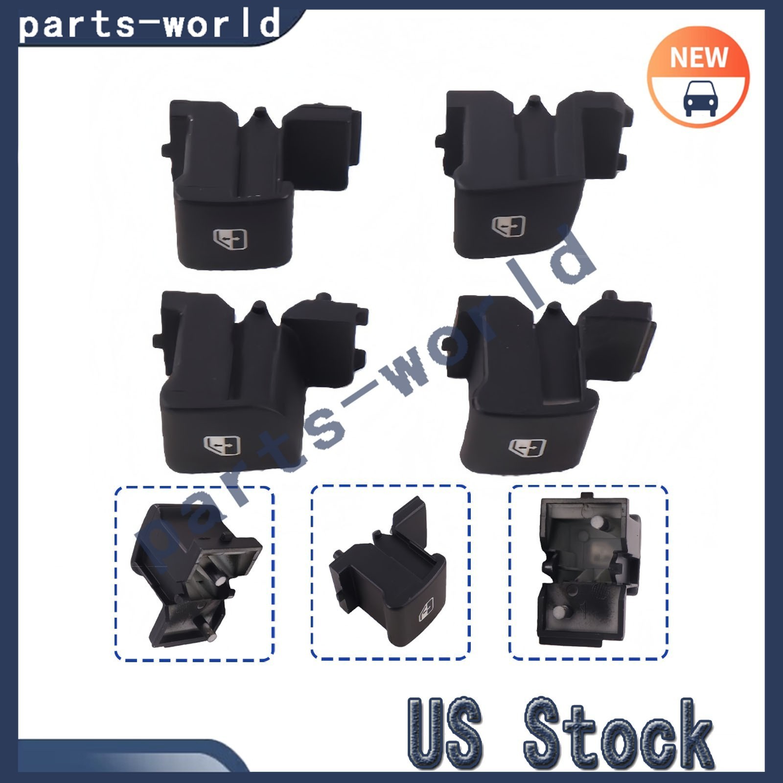 Maserati Quattroporte 2003-2012 FRONT+LEFT Window switch P/N 247993