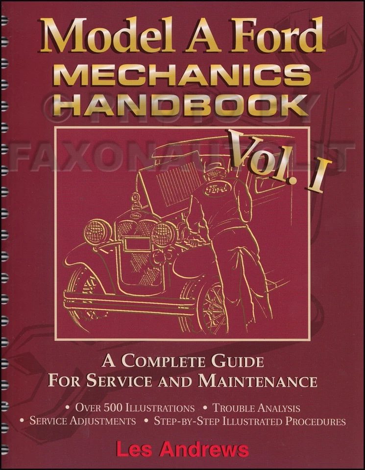 1928 - 1931 年福特 A 型机械手册套装和故障排除 3 本书套装 — 第 2/4 张图片
