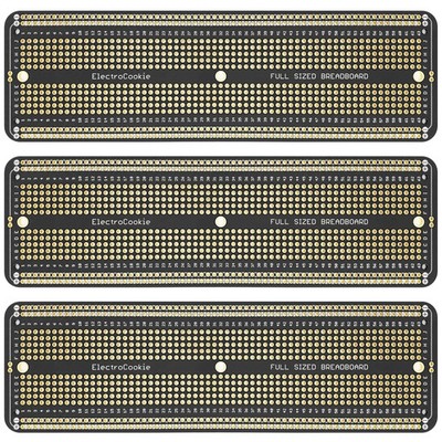 ElectroCookie PCB Prototype Board Large Solderable Breadboard Electronics Projec