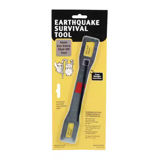 Emergency Gas Shut-Off Wrench - Quick Shutoff for Safety & Convenience