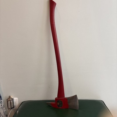 MANN Edge Tool Indian Chief Fire Axe Extra Tested Hand Tempered USA  5 1/2 Lbs