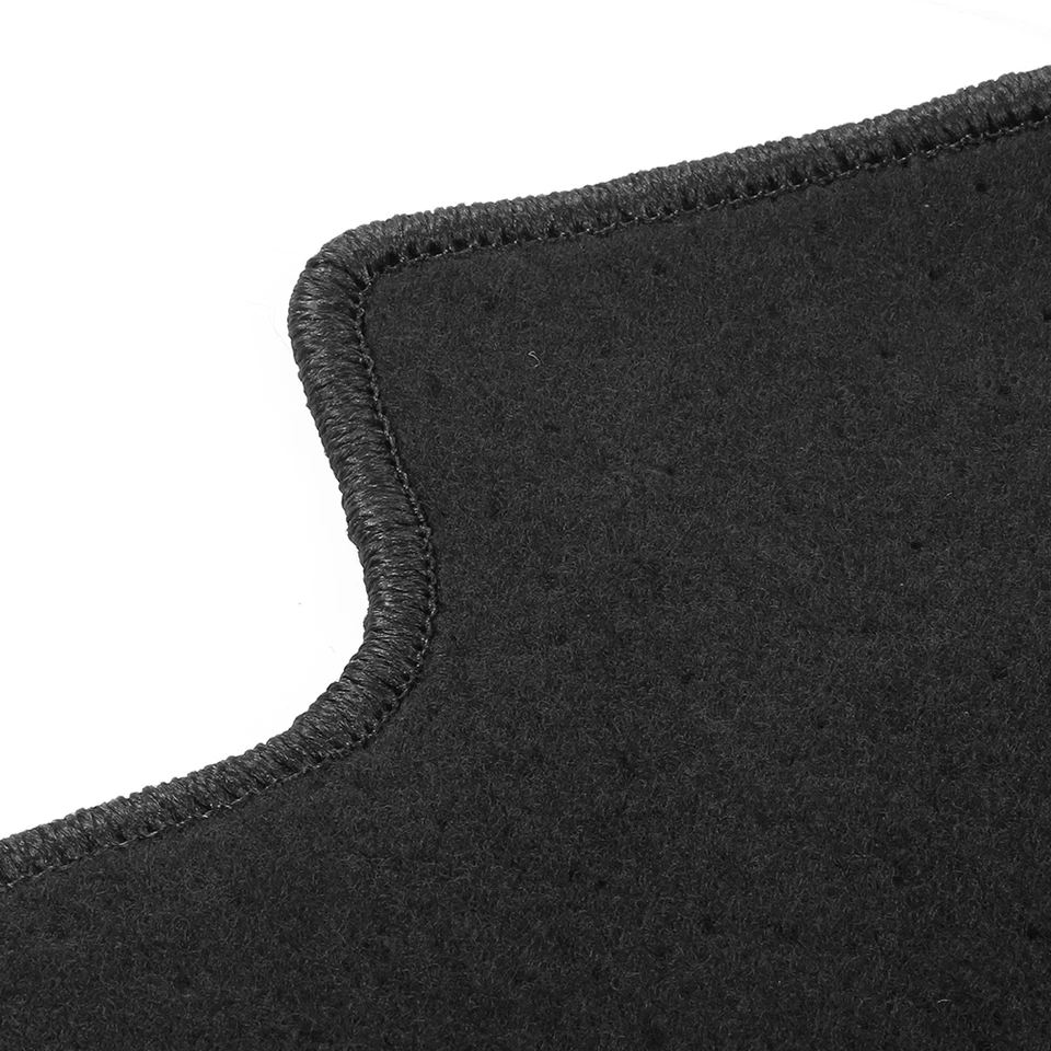 Alfombrilla delantera de nailon negra 2 piezas apta para 94-01 Ram 1500 2500 3500 4000 Foto 3 de 4