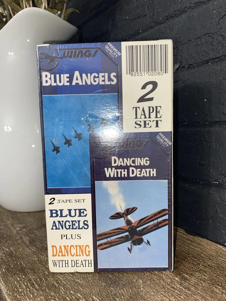 Dancing With Death VHS Sealed, 1989 Rare OOP HTF New Sealed Blue Angels Crazy - Image 2 of 4