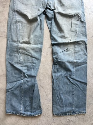 Vintage Levis Engineered Twisted Jeans Buckle Back Tag W36 Actual