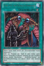 YU-GI-OH, PAKT MIT DEM DUNKLEN HERRSCHER, R, LCJW-DE241, 1. Auflage, TOP