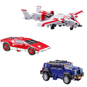 Tobot V Galaxy Detectives GD King Titan Figure 12" Combiner Robot Toys Car Plane