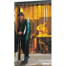 Steiner 73423 Welding Strip Curtain, Transparent Pvc, 8 Ft. W., 10 Ft. H., 72