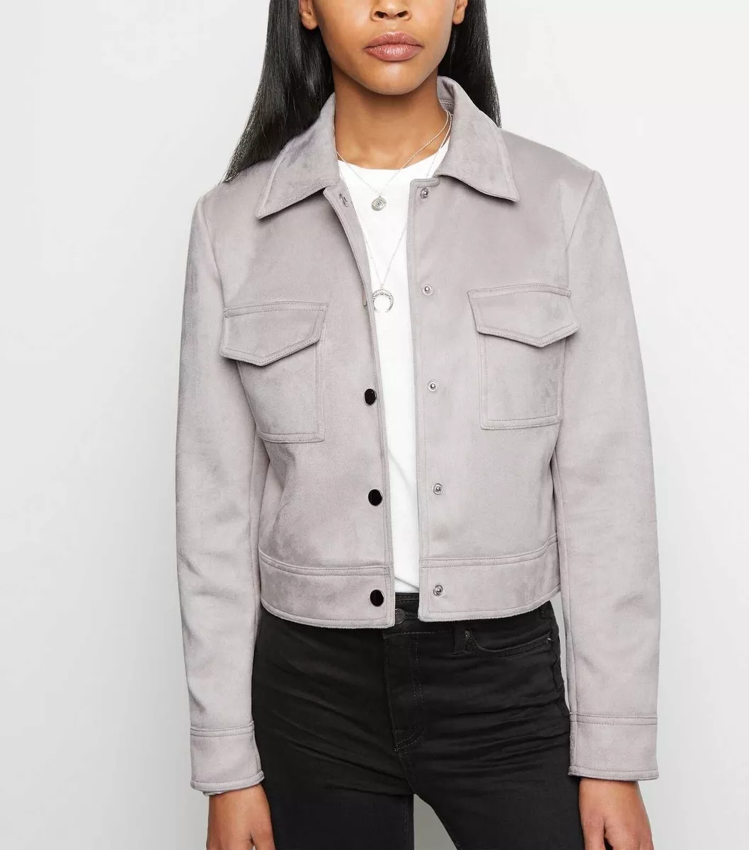 Pale grey jacket sale