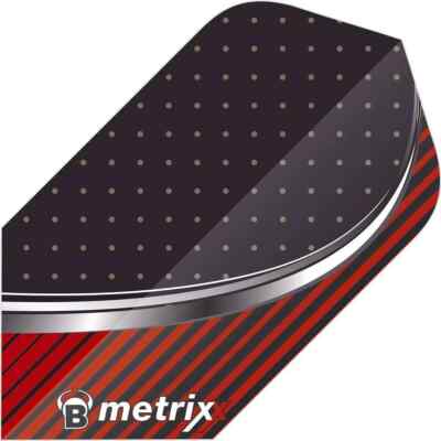 BULLS BULL´S Dart Slim Flite 3 Stück Flights Metrix 50164
