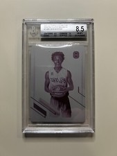 2021-22 Topps Chrome OTE Bryson Warren Printing Plate Magenta RC 1/1 BGS 8.5