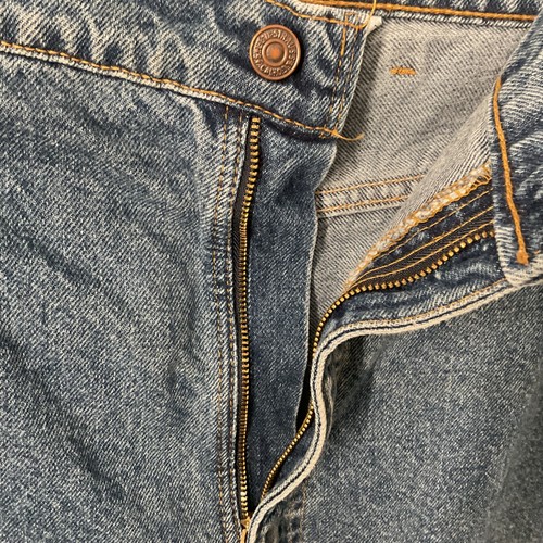 Levi's 540 Jeans Men's Blue Denim Relaxed Fit High Rise Gold Tab USA Made 46x30 - Picture 13 of 23