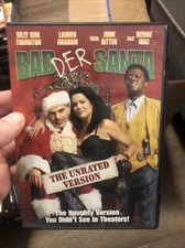 Badder Santa DVD The Unrated Version 2003 Billy Bob Thornton Lauren Graham New