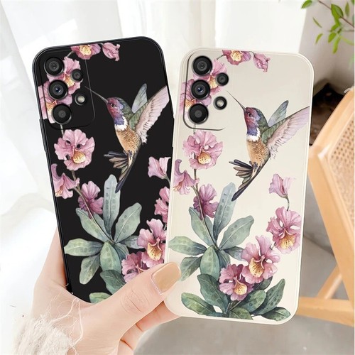 Flowers Silicone Case For Samsung Galaxy A73 A72 A54 A42 A34 A24 A20S Soft Cover - Picture 6 of 14