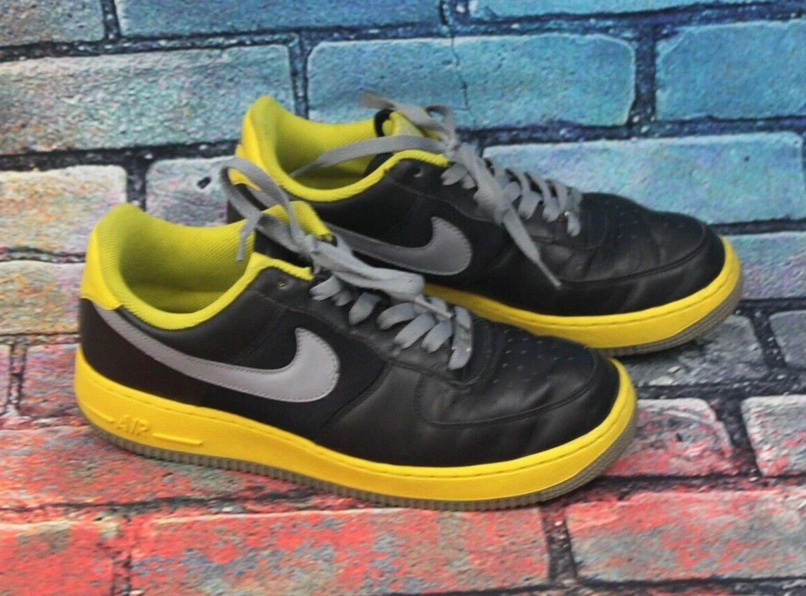 Air force outlet one jaune homme