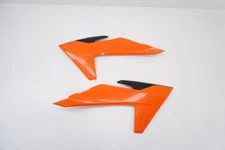 KTM  Shrouds OEM Left Right Radiator Shroud Plastic Kit Orange 125-450 2023-2024