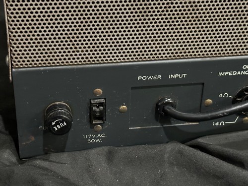 Audiosphere 27 Masco Amplifier Vintage Amp 1950s Harp Guitar Tested & Powers On - Picture 7 of 13