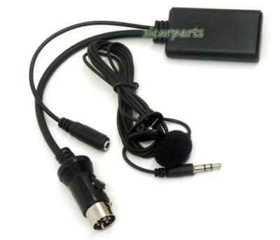 Microphone Bluetooth Audio AUX Adapter Cable For Alpine KCM-123B/M-BUS 9503 9823