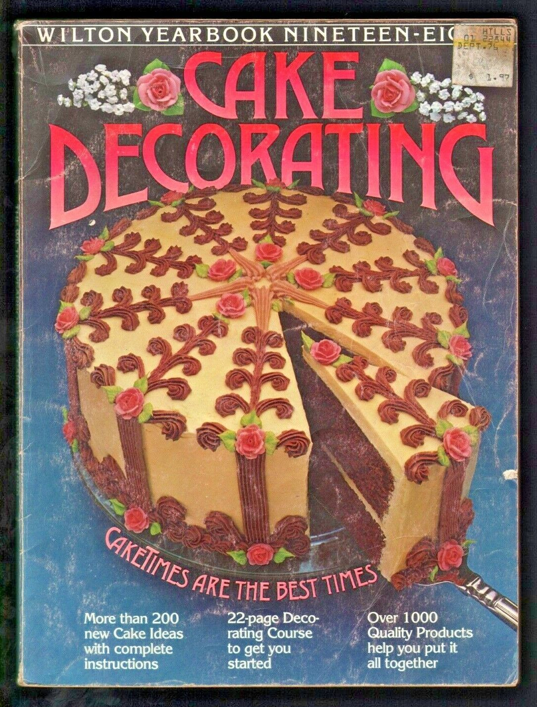 1980 Cake Decorating Wilton Yearbook / Course, Ideas, Photos ...