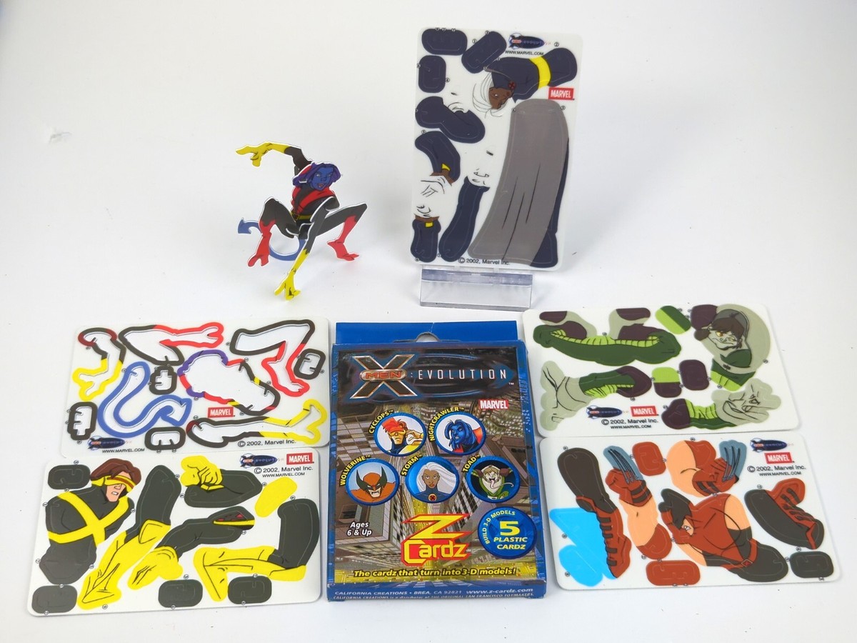 Marvel Z Cardz: X-Men, Spider-Man, + Fantastic Four - 5 Marvel Z Cardz: X-Men, Spider-Man, + Fantastic Four - 5