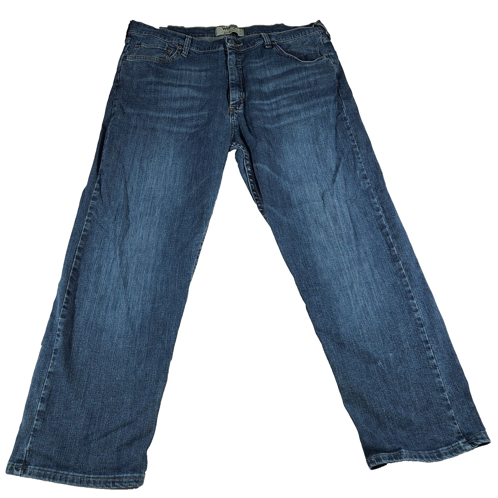 Mens 38x28 Authentics Relaxed Straight Denim Blue Zm200st