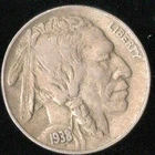 1938-D BUFFALO Nickel United States 0.05 USA 1938 D 1938D 5 Cents - FULL DATE a