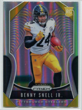 2019 Prizm #332 Benny Snell Jr. Silver Prizm Rookie Refractor Steelers