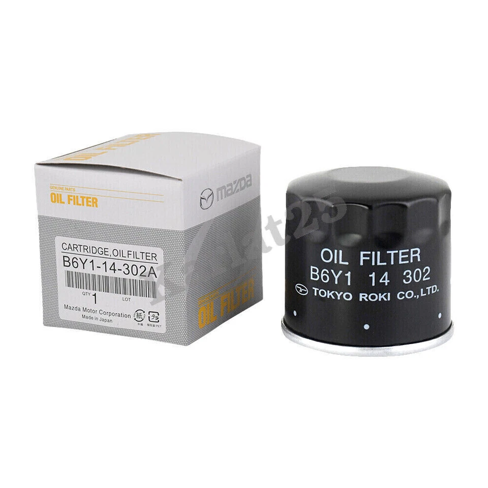 3PCS Genuine Mazda 1WPE-14-302 Oil Filters for 3 6 CX-30 CX-5 CX-3 CX-50 MX-5 - Image 2 of 4