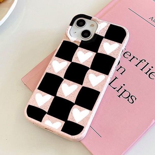 Splicing Plaid Phone Case For Apple iPhone 16 15 Pro Max 14 13 12 11 8 7 XR XS - 第 4/8 張圖片