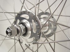 Laufrad Vorderrad Novatec Nabe Felge Rigida Chrina Singlespeed Rennrad hochfl.