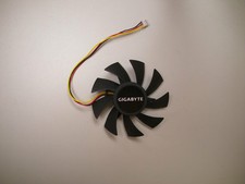 75mm 3 Pin VGA Fan Ati Nvidia Gigabyte Video Card Everflow T128015SH from USA
