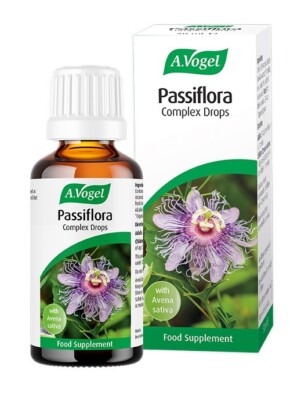 A. Vogel Passiflora Complex Drops 50ml . Herbal stress support. BBE 04/2029