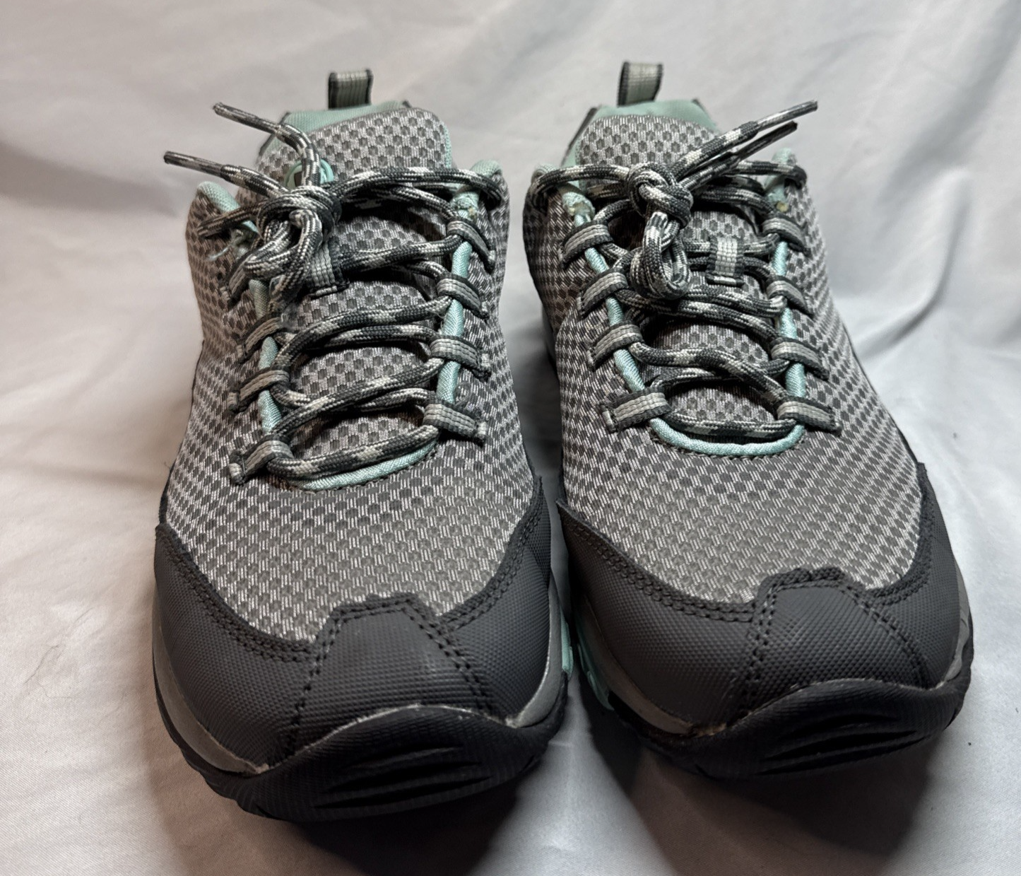 Merrell Performance Scarpe Donna 9.5 Wild Dove Guscio d'uovo Blu Trail Running Escursionismo