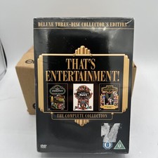  UK Import That  s Entertainment Complete Collection 3 Disc DVD, 2004 Region 2