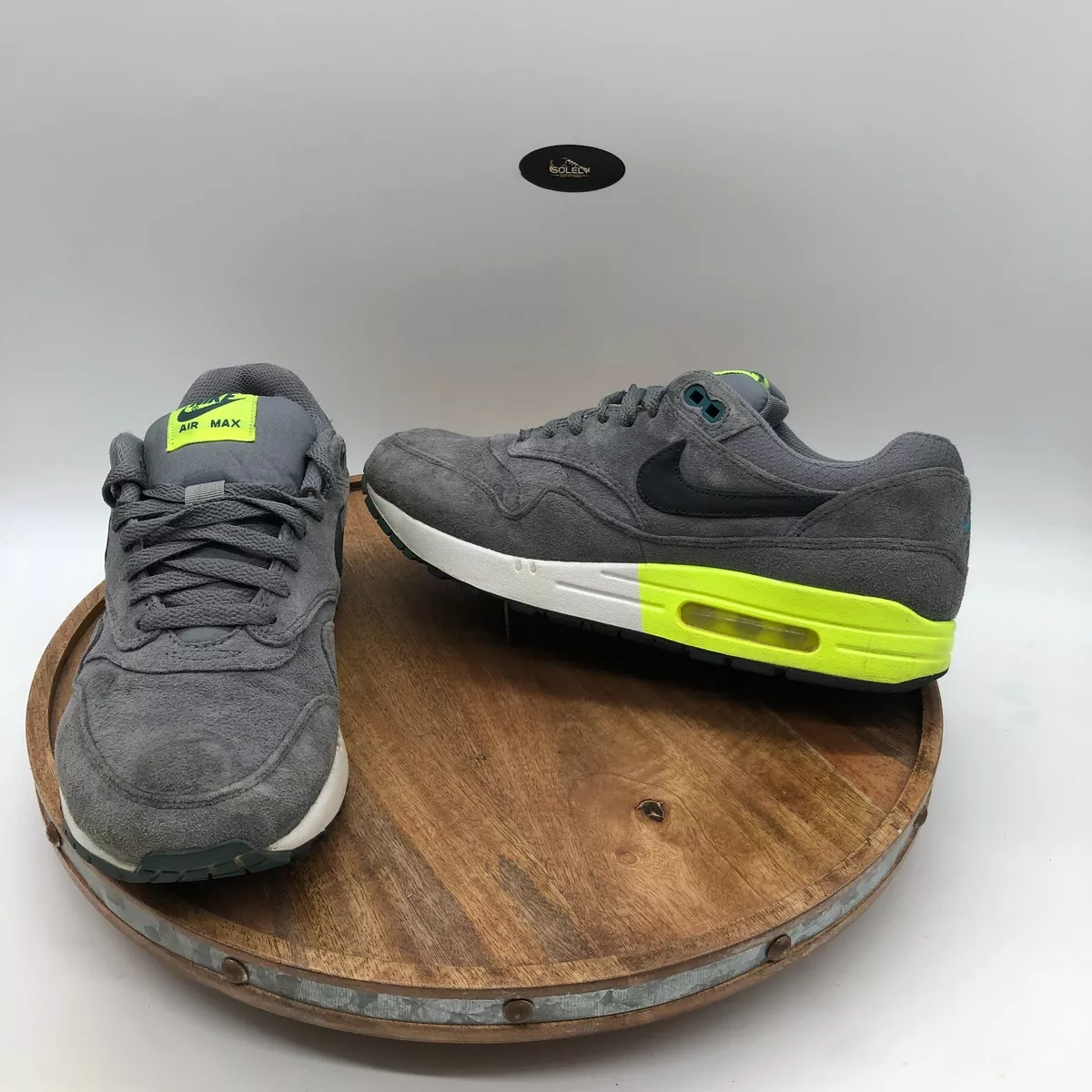 Nike air max top 1 premium grey volt