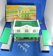 Plasticville - O-O27 - 1901 Union Station - COMPLETE - Boxed - Excellent Cond.