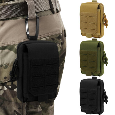 Tactical Molle Phone Pouch Military Small Waist Bag Utility Gadget Organizer Bag